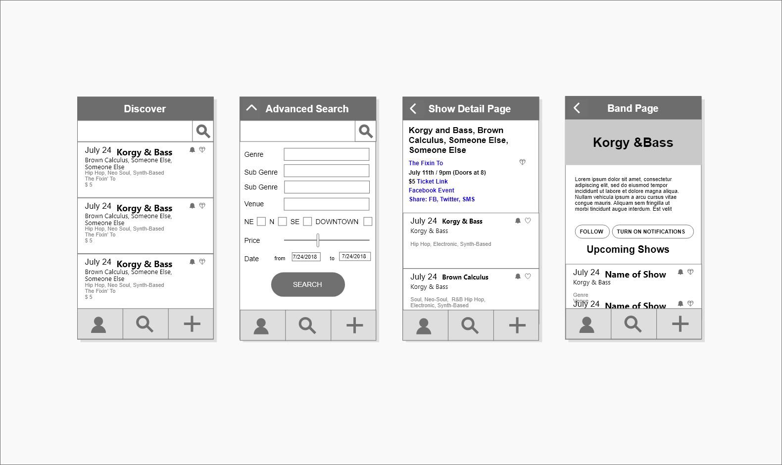 wireframes